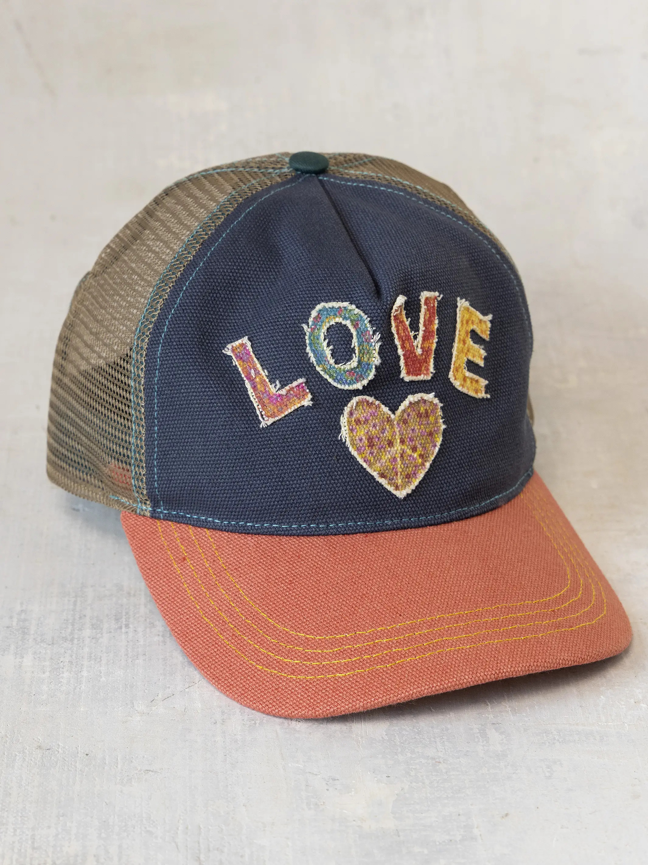 Canvas Trucker Hat - Love | Natural Life