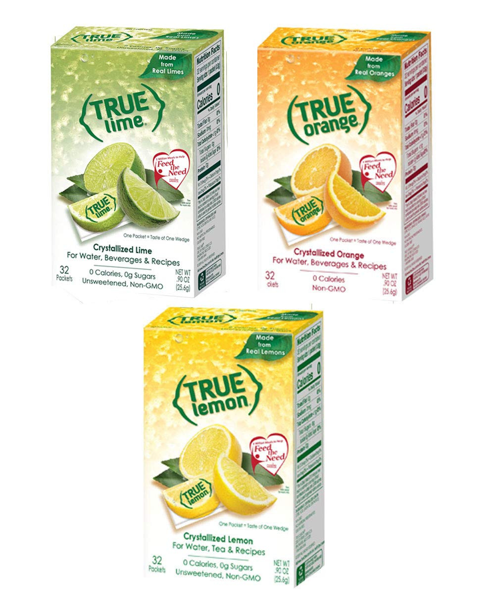 True Lemon Kit Lemon,Orange,Lime 32ct each | Amazon (US)