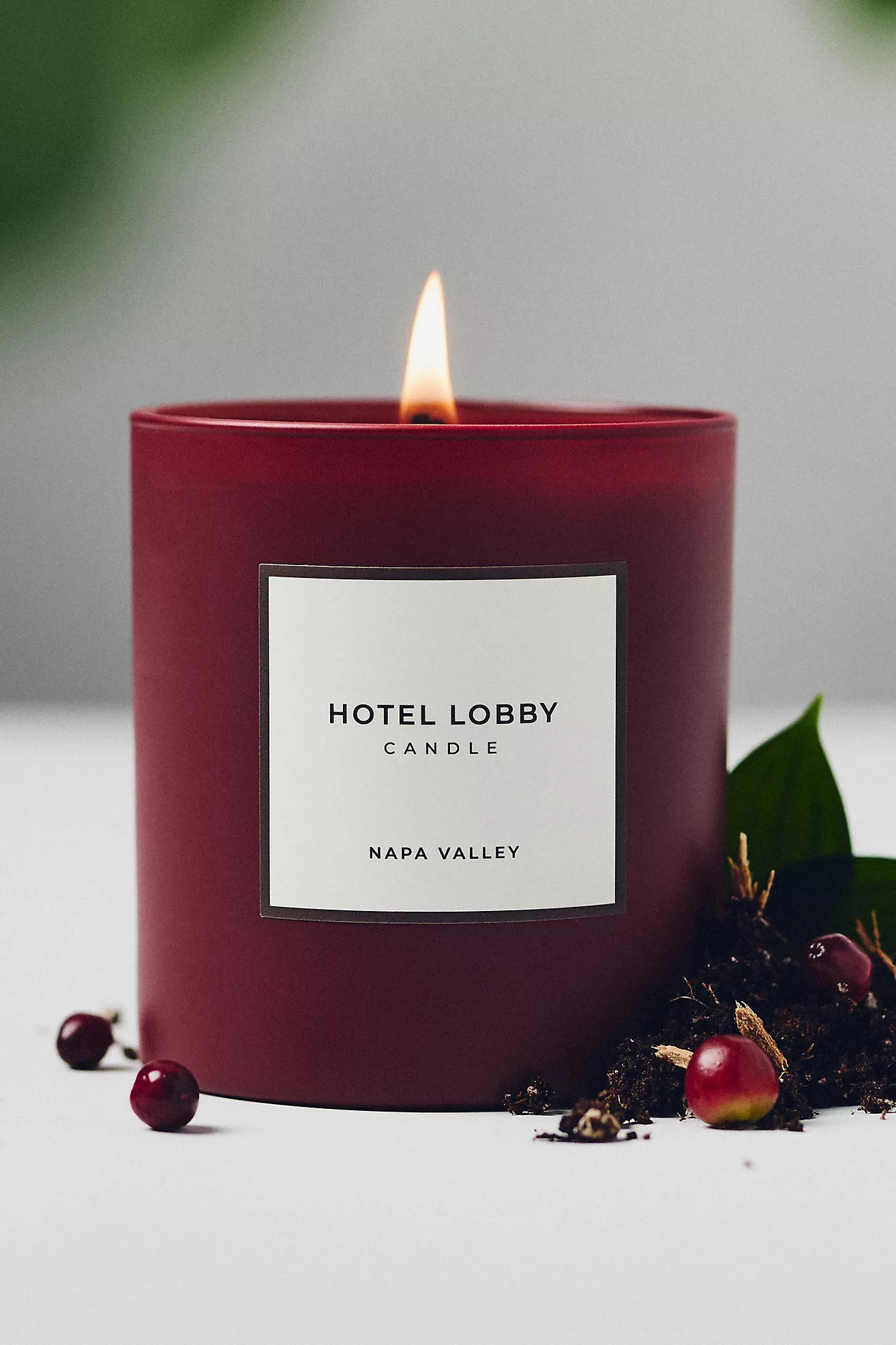 Hotel Lobby Fruity Napa Valley Boxed Candle | Anthropologie (US)