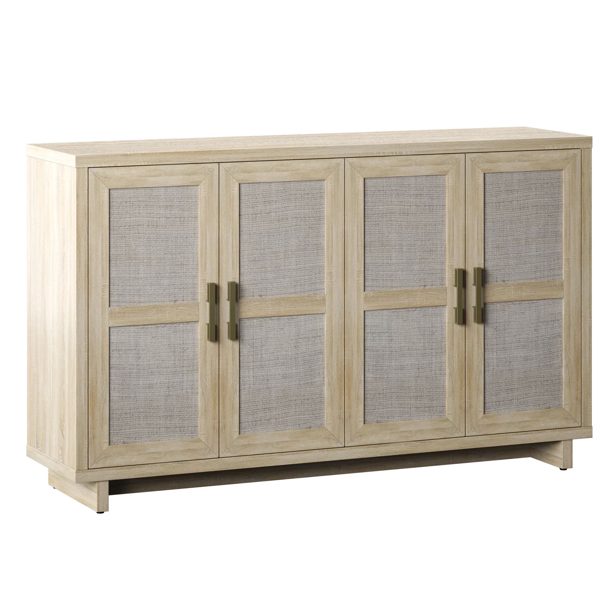 Coastal Sideboard with Linen Inspired Accents | Walmart (US)