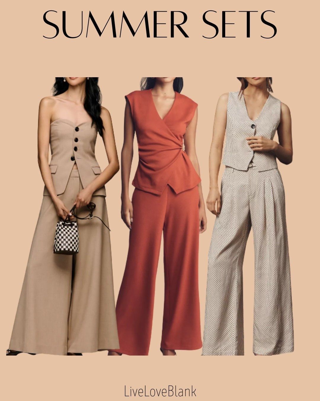 Summer sets from Anthropologie
Spring break sets 
Workwear 
Office outfits 
@Anthropologie 

#LTKSeasonal #LTKTravel #LTKootd