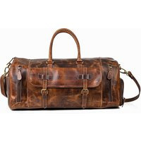 Custom Leather Duffle Bag Handmade Weekender Gym Personalized Gift For Him Vacation Duffel Bag-Travel -Leather Holiday | Etsy (US)