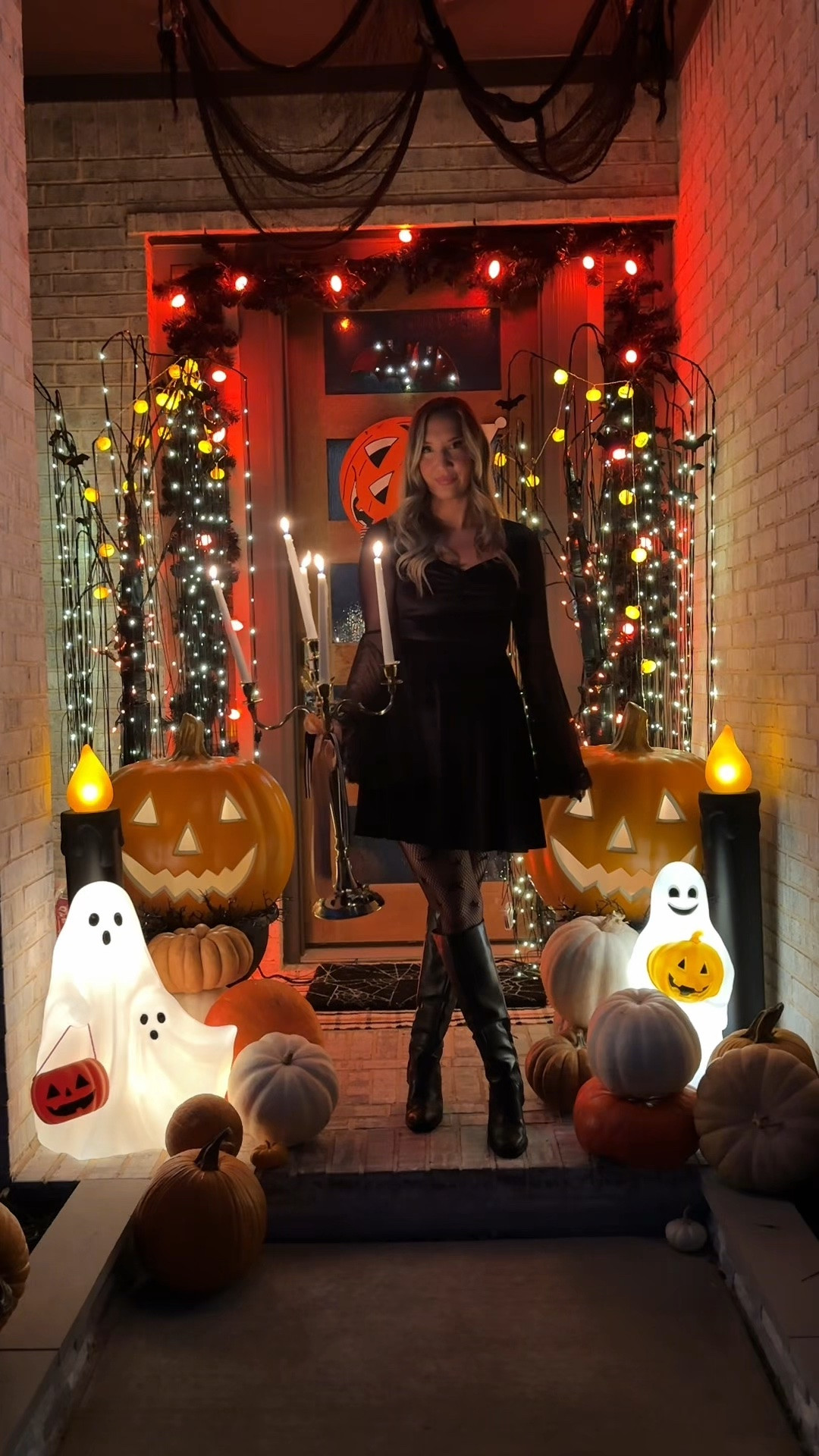 Halloween porch! Vintage halloween porch theme is so trendy and fun!

#LTKHome #LTKSeasonal