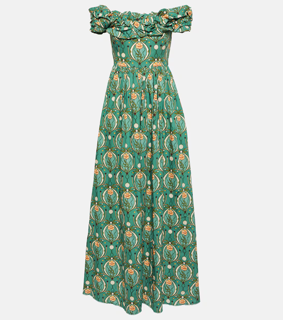 Espliego Lunar printed poplin maxi dress | Mytheresa (US/CA)