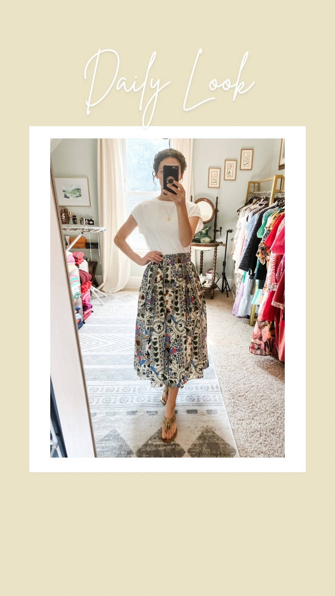 Pattern for summer. 
Petite outfit. Summer outfit. Neutral outfit. Fun outfit  

#LTKPetite #LTKOver40 #LTKStyleTip