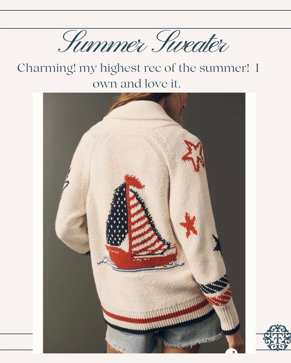 Love to throw this on over a maxi skirt, sit on the deck and watch the sun set. It’s just so charming and it feels great on! s

#LTKOver40 #LTKSeasonal #LTKMidsize