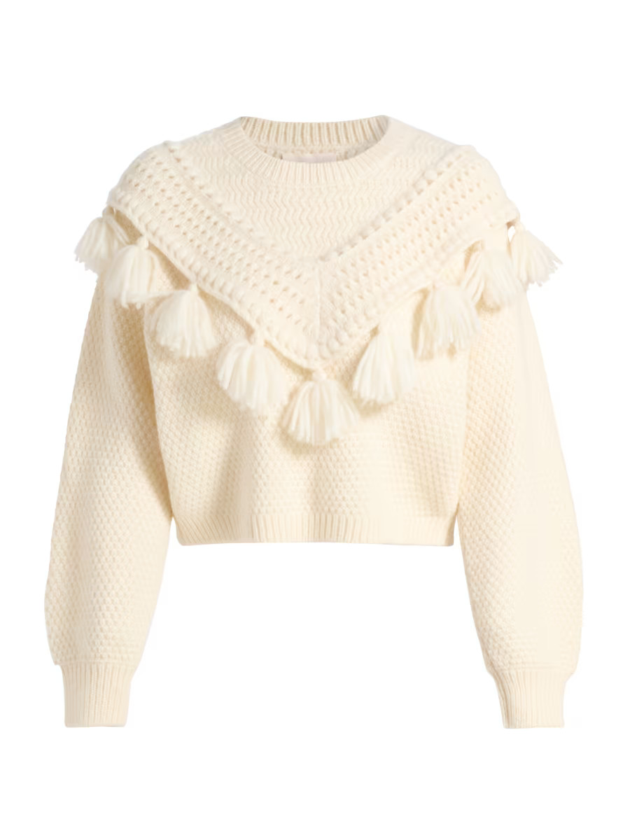 Mariali Knit Alpaca-Blend Pullover Sweater | Saks Fifth Avenue
