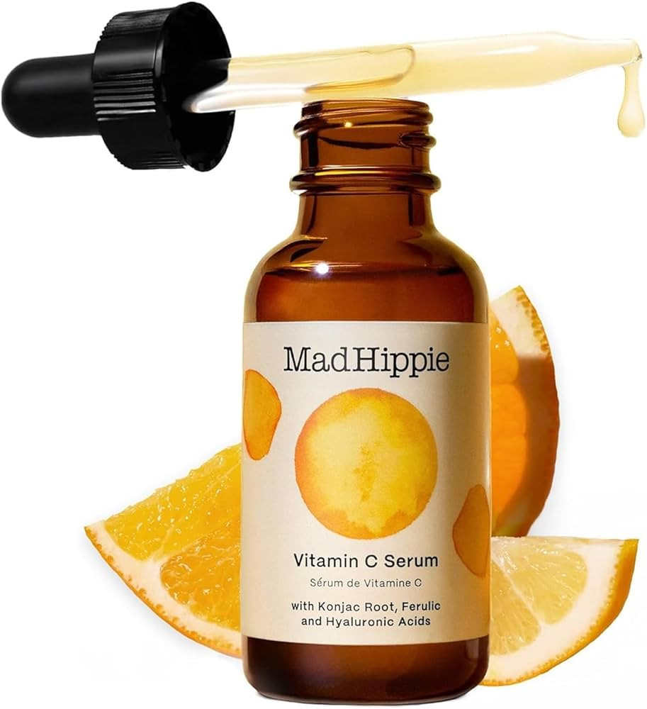 Mad Hippie Vitamin C Serum for Face \u2013 C + E + Ferulic Acid, Hyaluronic Acid, Stable Low-Irri... | Amazon (US)