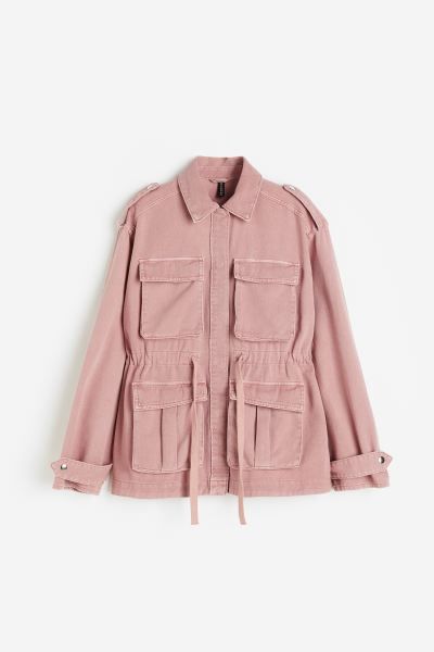 Cotton twill utility jacket | H&M (UK, MY, IN, SG, PH, TW, HK)