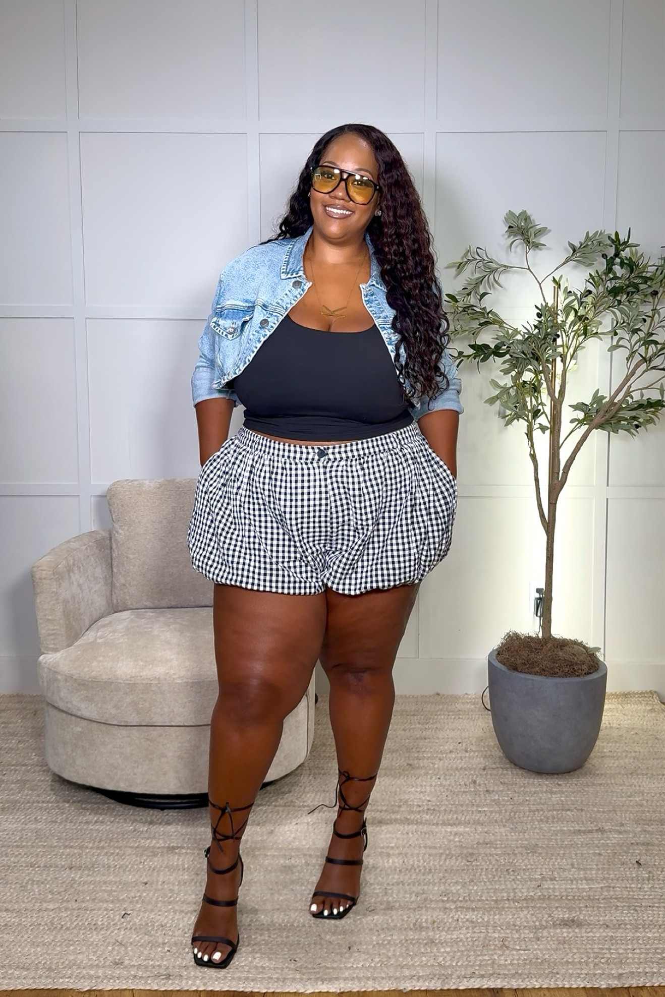 Plus size bloomer shorts outfits

#LTKStyleTip #LTKPlusSize