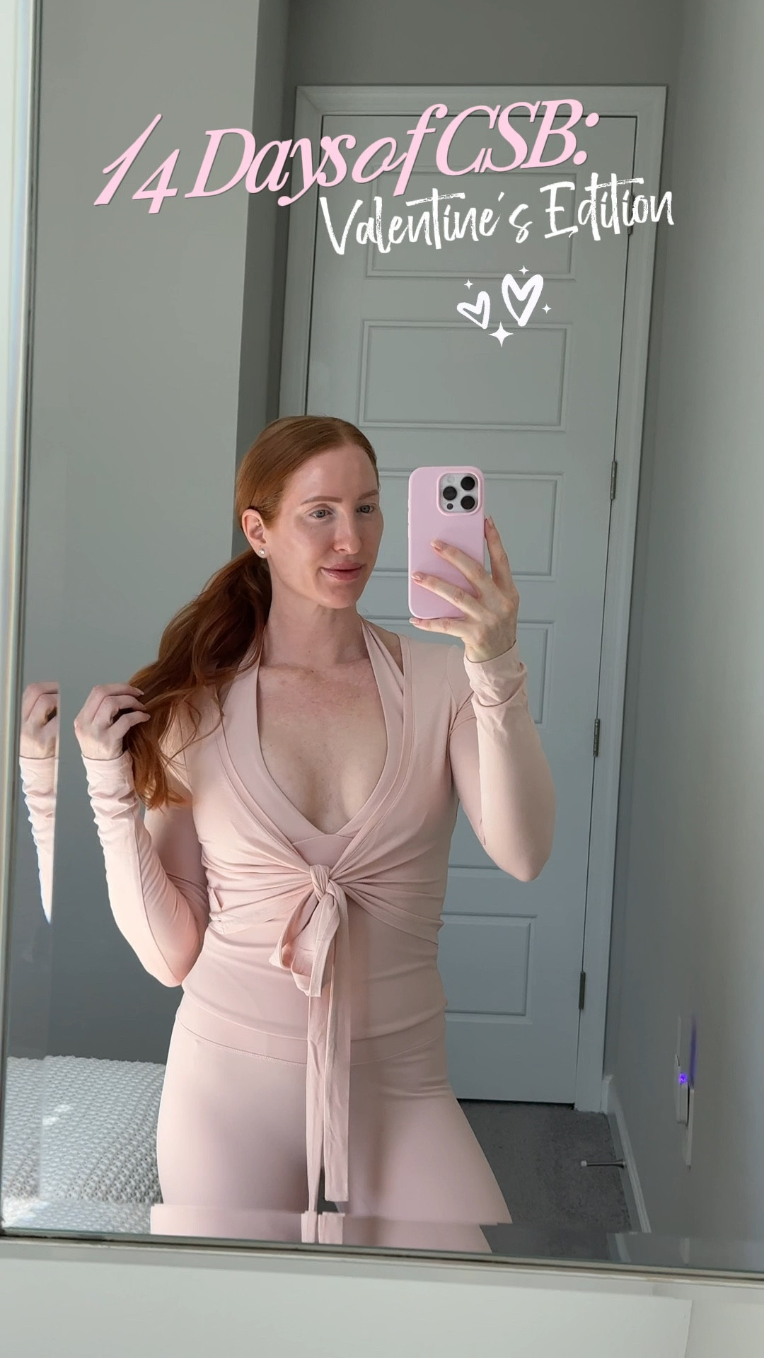 Day 6: All Heart 🩷 
14 days of CSB Valentine’s Edition 💌

Wearing ballet wrap & freedom legging in blush 

#activewear #CSB #14daysofCSB #valentinegiftsforher

#LTKfitnessgoals #LTKootd #LTKValentine