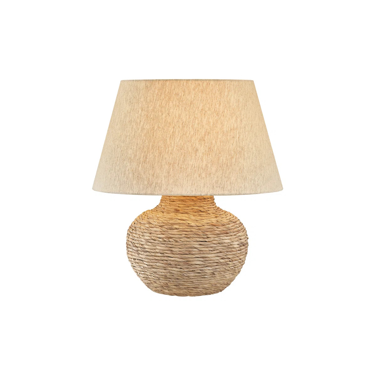 Troy Lighting Malik 20 inch wide 1 Light Table Lamp in Patina Brass | Wayfair North America
