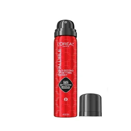 L Oreal Paris Infallible 3-Second Setting Spray Mist Microfine Mist for up to 36HR Wear | Walmart (US)