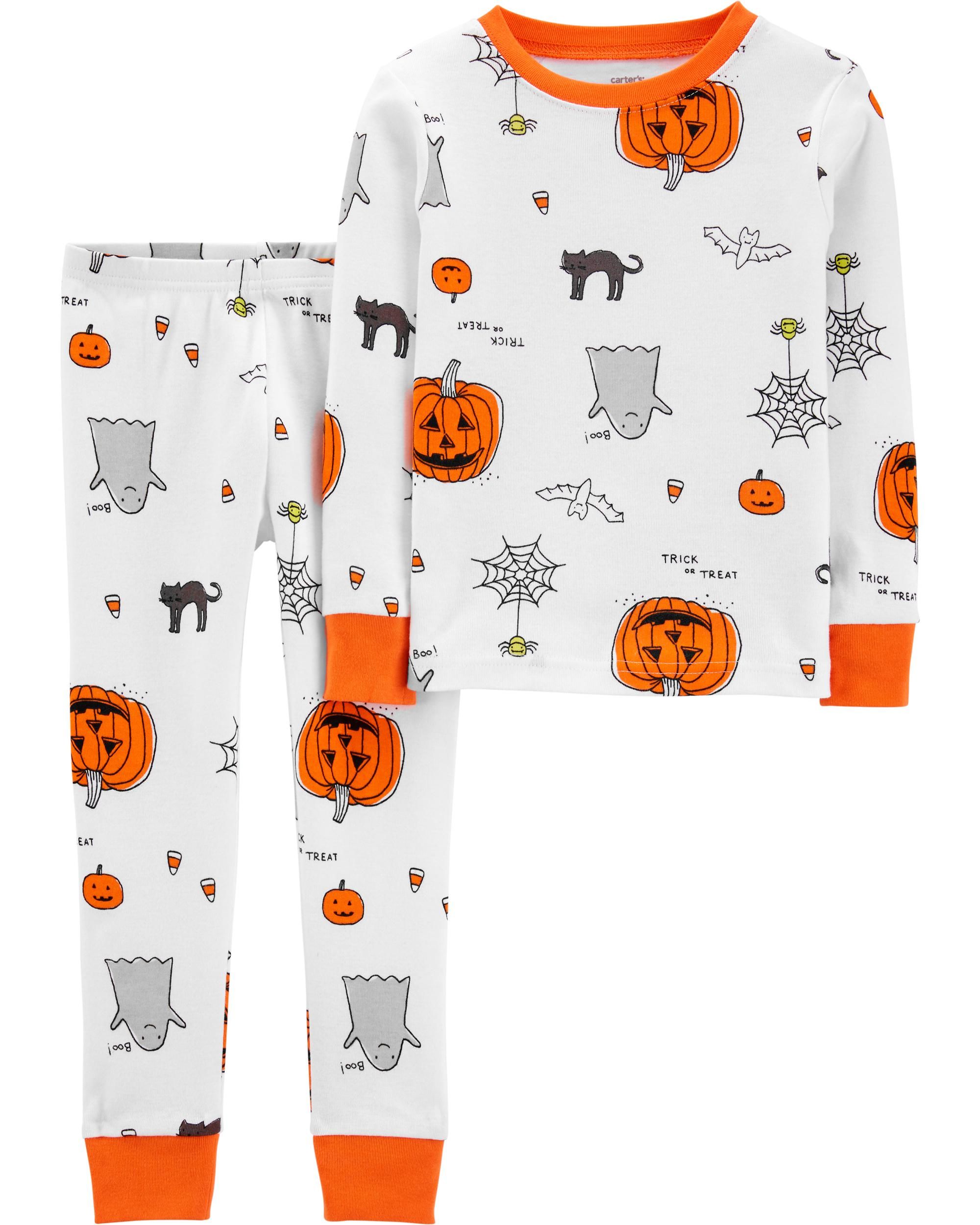 2-Piece Halloween Snug Fit Cotton PJs | Carter's