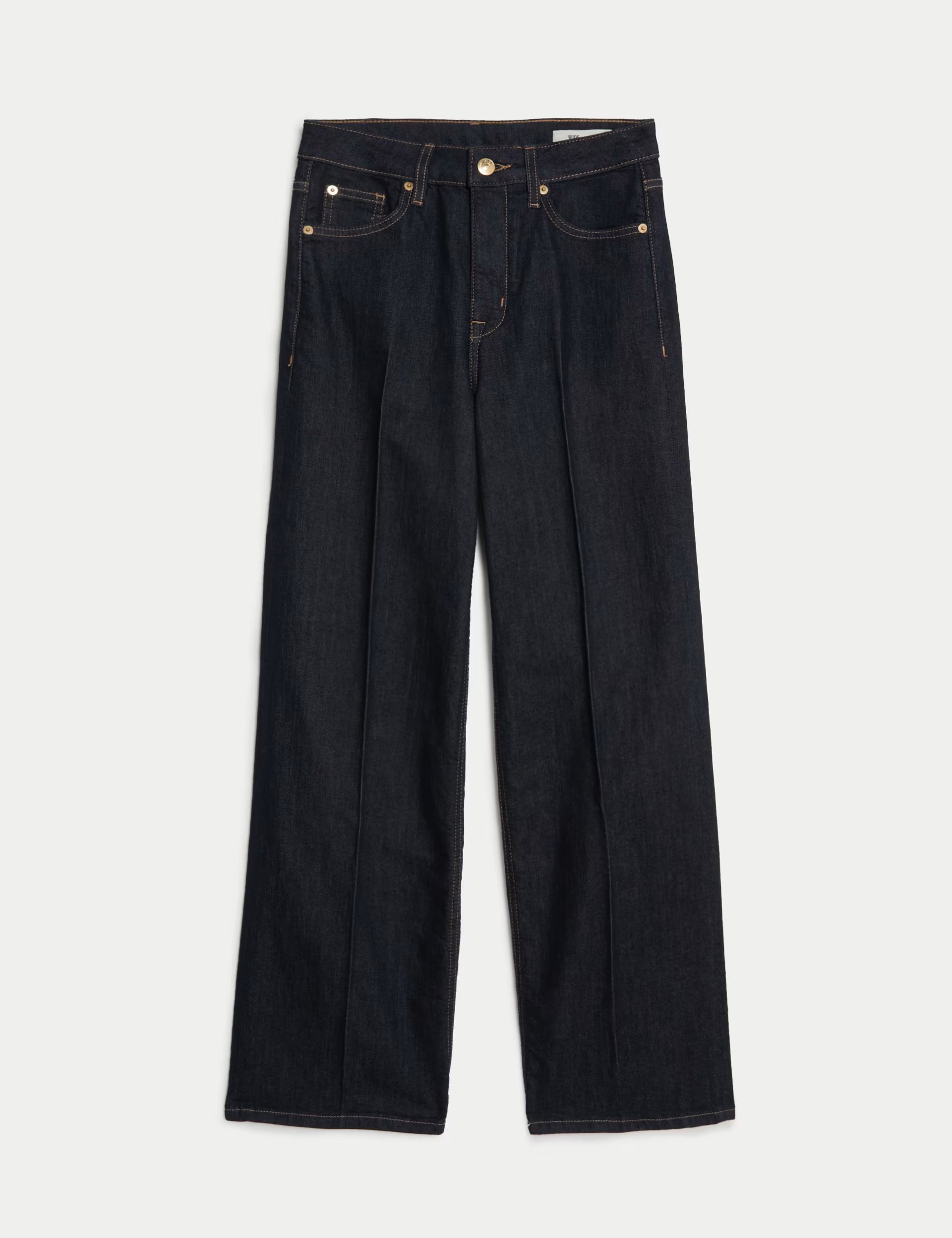 High Waisted Smart Wide Leg Jeans | Marks & Spencer (UK)