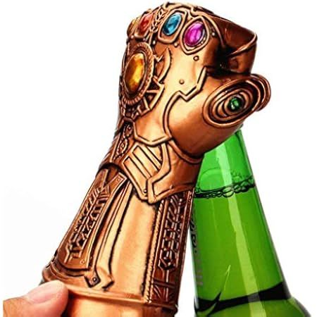 Creative Multipurpose Infinity Thanos Gauntlet Glove Beer Bottle Opener Fashionable Useful Soda Glas | Amazon (US)