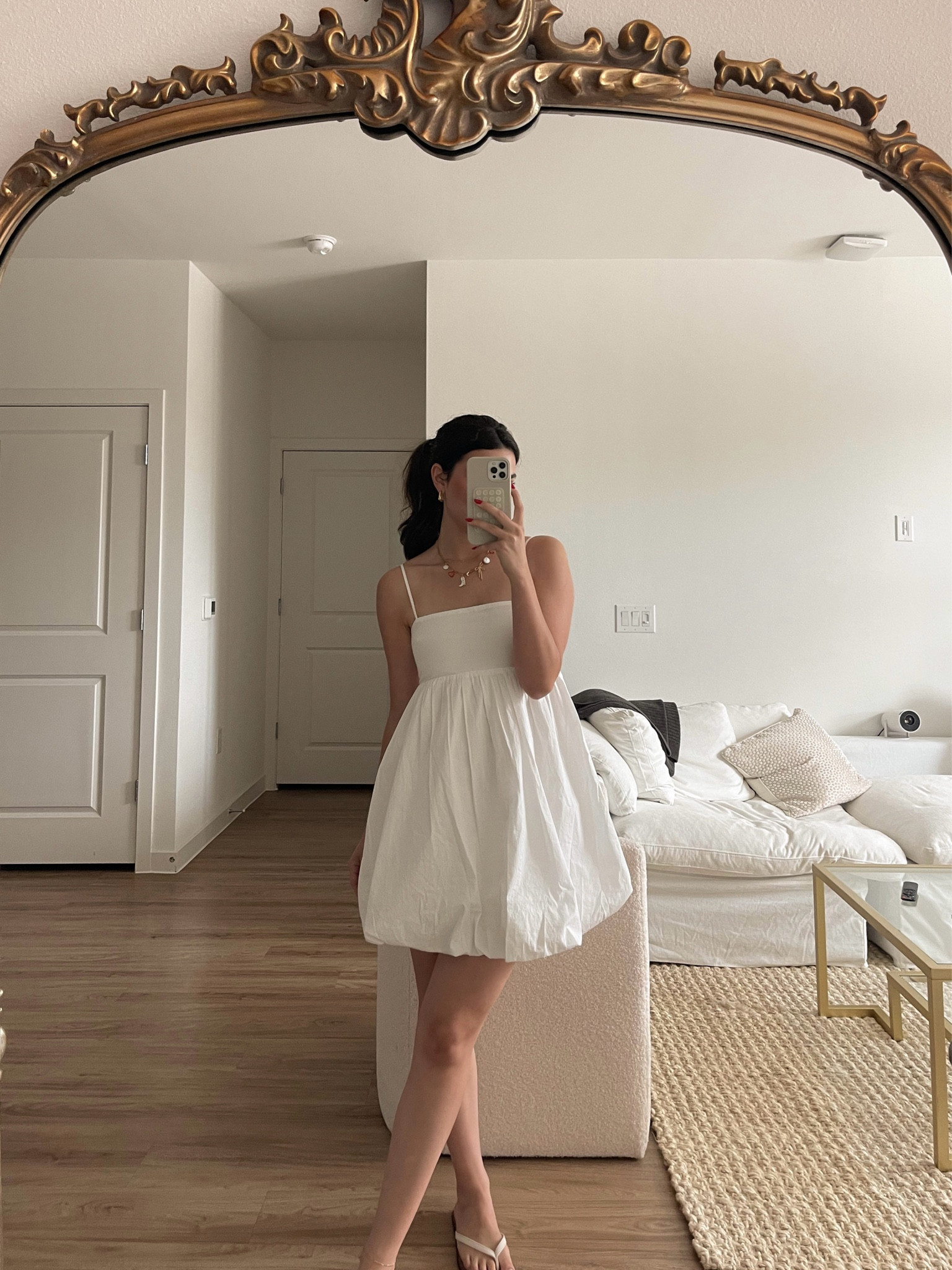 Little white dress 🤍 

Aritzia, Aritzia dress, summer dress, summer ootd, poplin dress, white dress, summer outfit inspo, summer dress inspo 