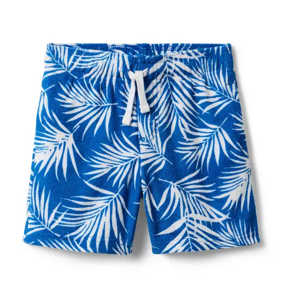 Palm Terry Pull-On Short | Janie and Jack