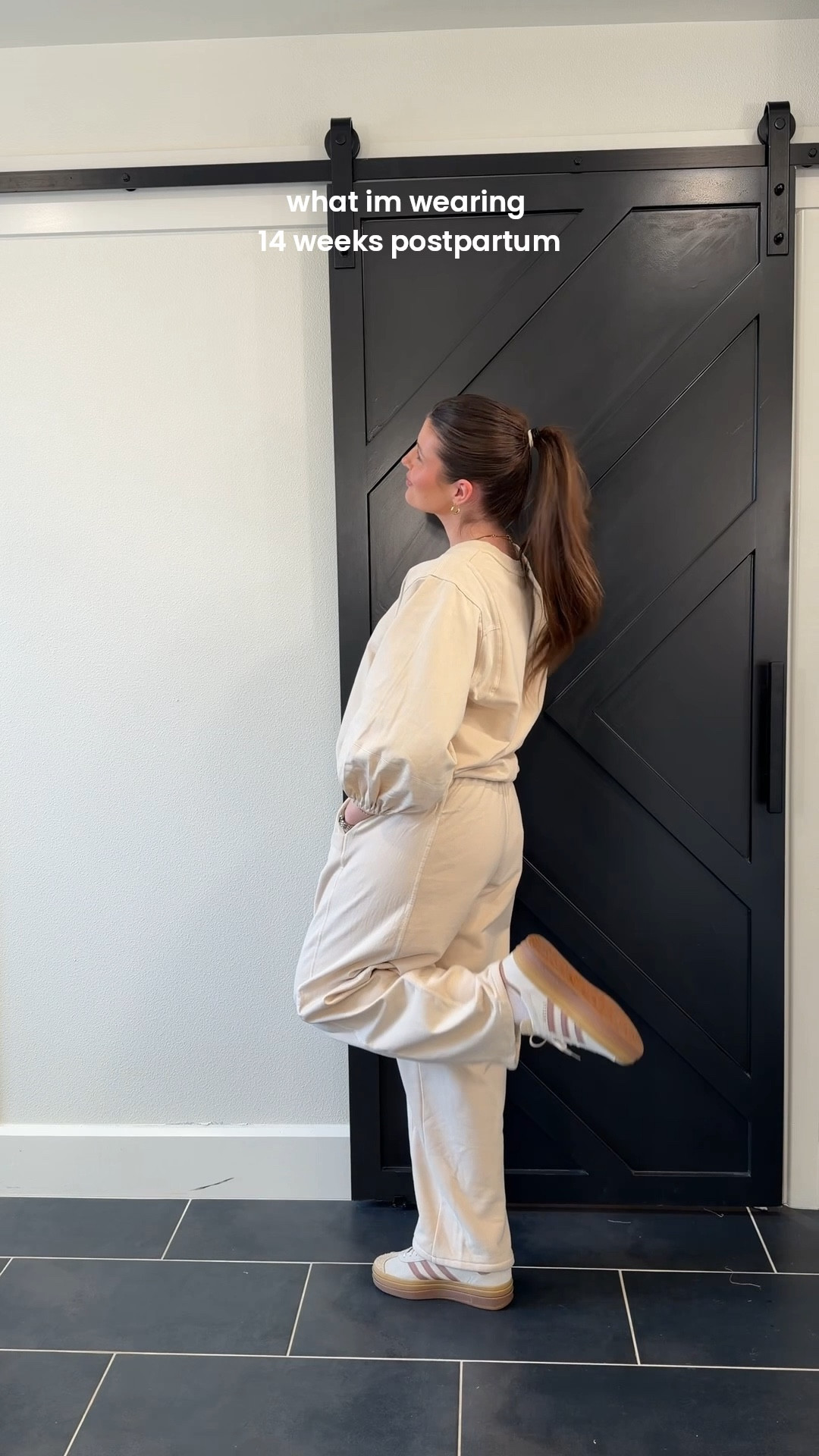 What I’m wearing 14 weeks postpartum! Comfort is key and I am absolutely loving this matching set from Bohme! It is so comfortable yet so chic with the details. I am wearing a size Medium in the top & bottoms (5’4” for reference). 

Outfit of the day, ootd, 

#LTKmomlife #LTKootd #LTKgrwm