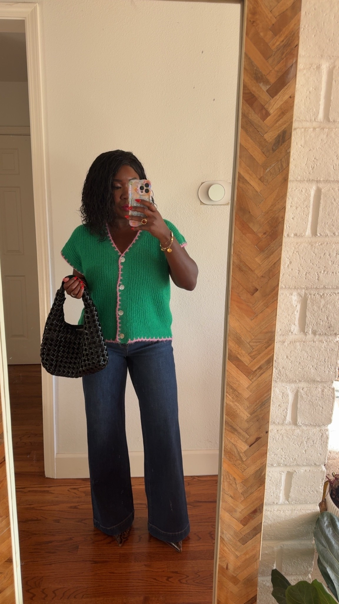 This sweater is such a vibe!! Love the cut and color way!!

#LTKgrwm #LTKootd #LTKOver40