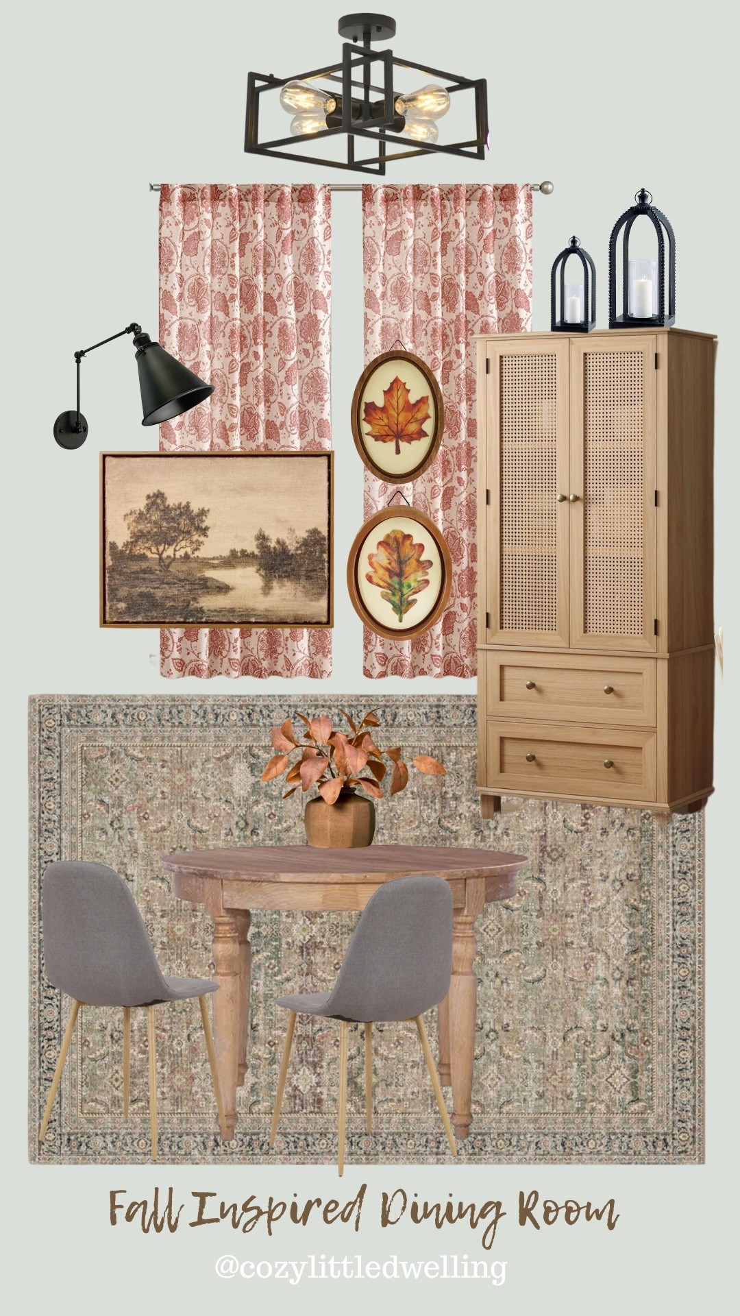 Cozy, Warm Dining Room 💫🍁🍂

#LTKFindsUnder50 #LTKHome #LTKSaleAlert