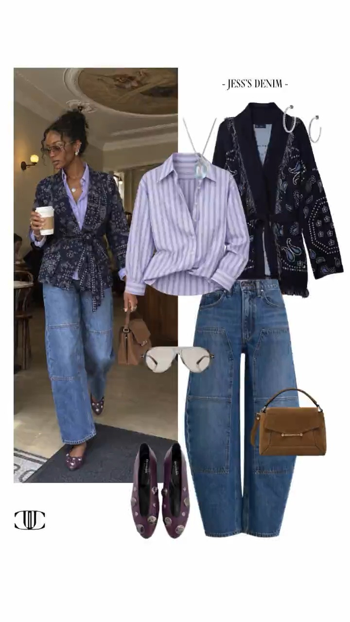 ✨ Great denim, seven different days.

In The Denim Dress Code, I’m sharing 7 looks that take you from office hours and errands to lunch, happy hour, and dinner. The idea is simple: start with great jeans, then change the mood with the right jacket, shoe, bag, or accessory.

These are easy, polished outfits you can actually wear on repeat all fall. Tap to shop all seven looks. 🤎🍂

#LTKStyle #DenimStyle #FallOutfits #EverydayStyle #FallFashion #OutfitInspiration #CasualChic #DenimOutfits #LTKFinds

#LTKootd #LTKSeasonal #LTKOver40