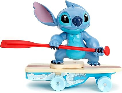 Jada Radio Control Stitch with Surfboard - 2.4 GHz - Straight Forward and Reverse Curve - 1 Chann... | Amazon (US)