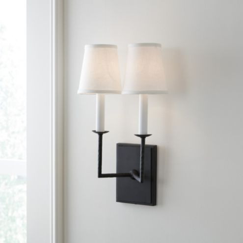 Hadley 2 Arm Sconce | Ballard Designs, Inc.
