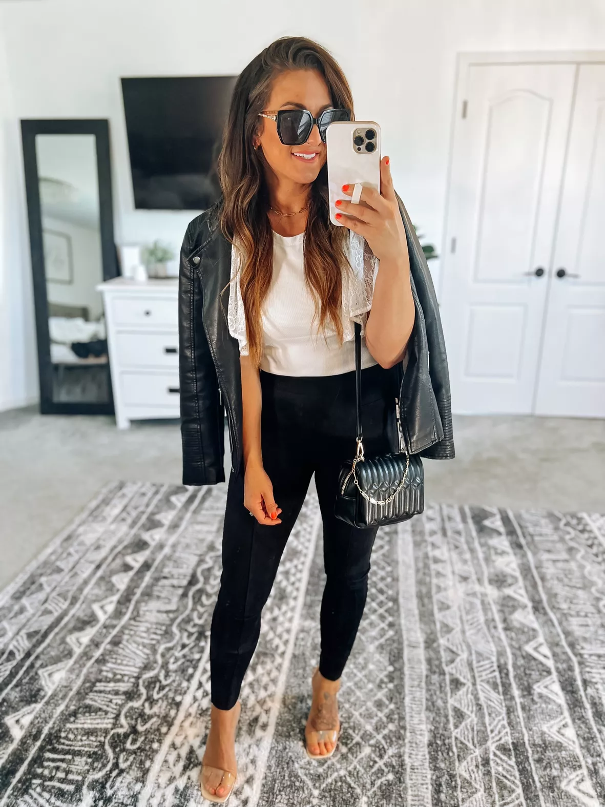 SPANX Faux Leather Leggings in … curated on LTK