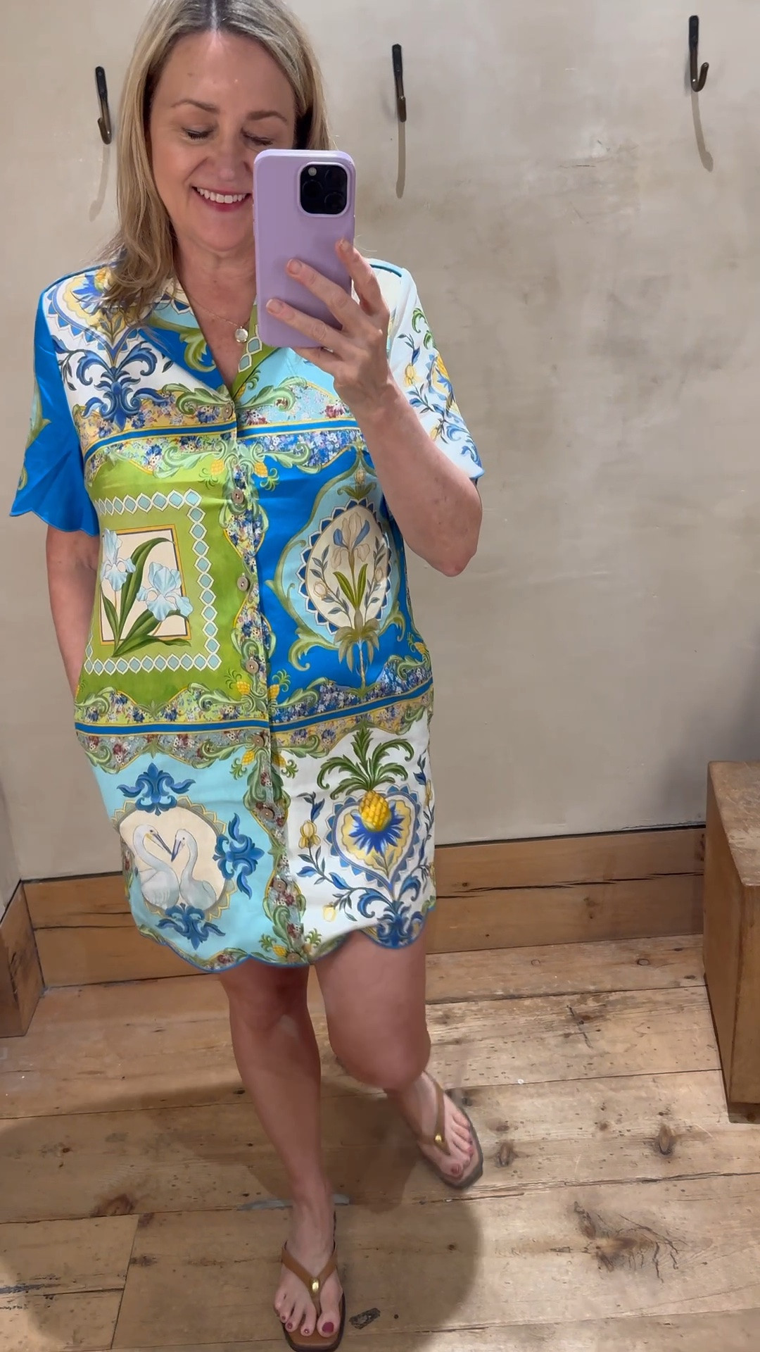 The colors and the print on this dress are so gorgeous! 
Summer dress, vacation dress

#LTKdayinmylife #LTKSeasonal #LTKMidsize