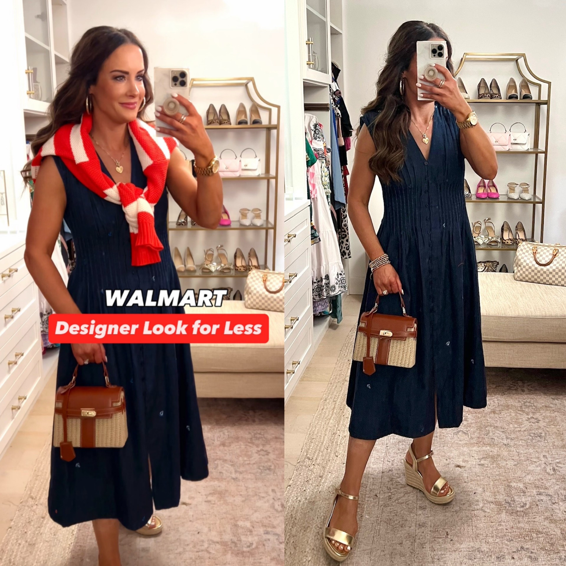 Cutest new finds from Walmart! Scroll to shop! Wearing size XS. Follow us for more!