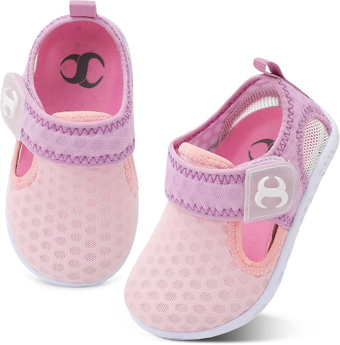 Scurtain Kids Toddler Water Shoes Quick-Dry Aqua Socks for Baby Boys Girls Toddler Beach Shoes Sw... | Amazon (US)