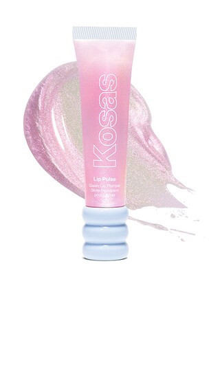 Kosas Lip Pulse Glassy Lip Plumper in Aura Flare. | Revolve Clothing (Global)