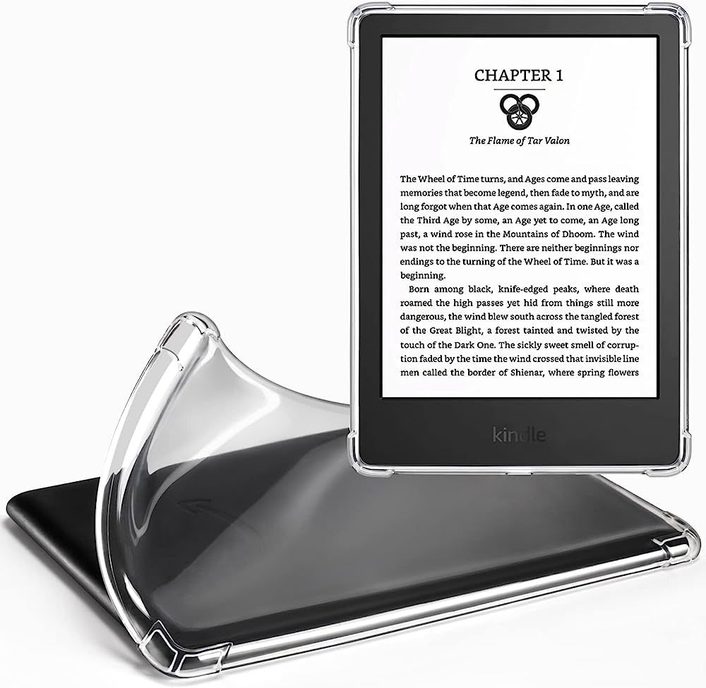 CoBak Clear Case for 6" Kindle 11th Generation 2022 - Ultra-Slim Soft TPU Transparent Cover, Ligh... | Amazon (US)
