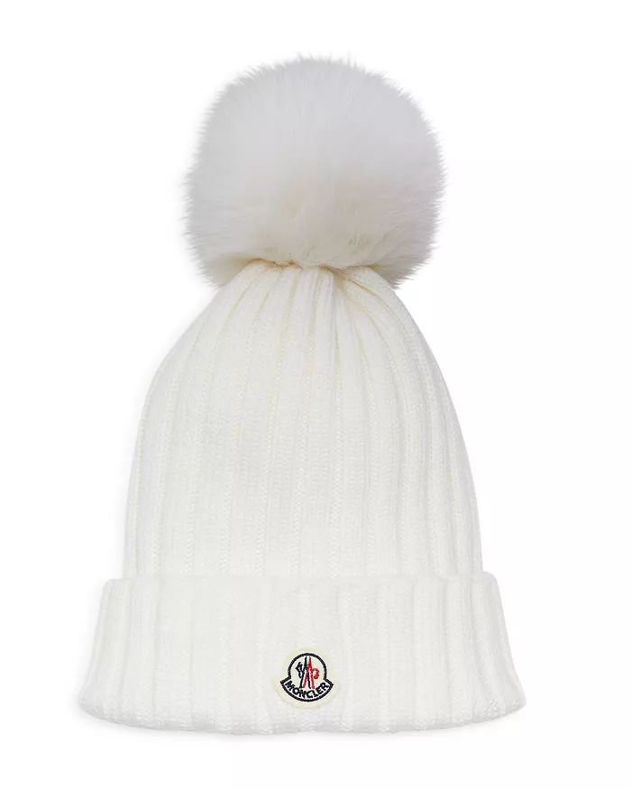 Wool Ribbed Pom-Pom Hat | Bloomingdale's (US)