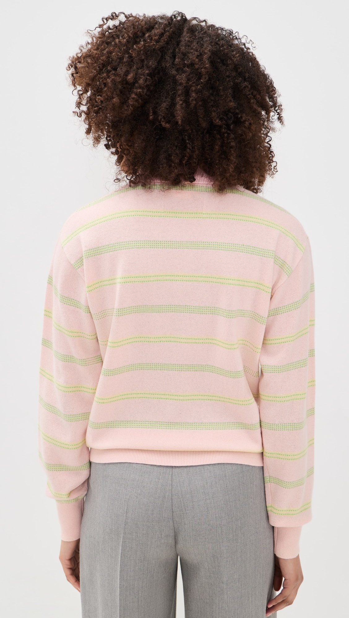 Collegiate Cashmere Stripe Polo | Shopbop