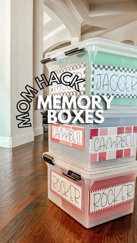 Memory boxes mom win!!! You have to make one of these!

#LTKhome #LTKfamily #LTKbaby