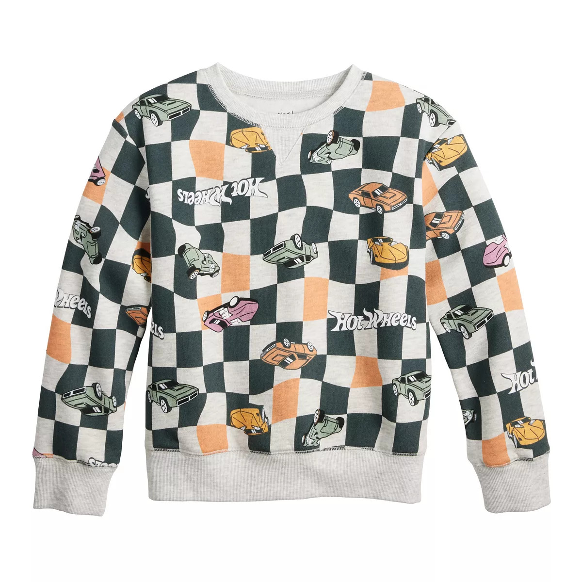 Boys 4-12 Jumping Beans® Mattel Hot Wheels Allover Fleece Sweatshirt | Kohl's