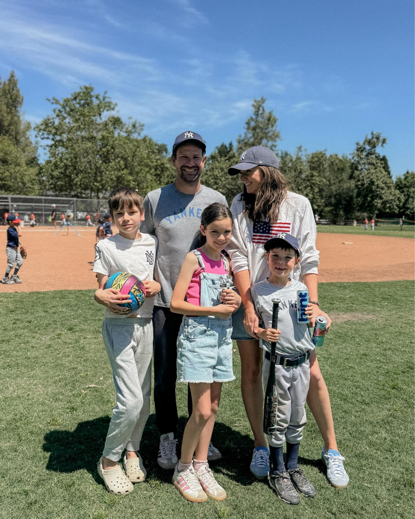 Baseball Season is officially a new favorite in our family, and I’m so sad it’s over, but already looking forward to next year! 🤍 Until then, I see lots of pick up games and batting practice in our future. 🥰 Linked a similar flag sweater!! 🇺🇸

#LTKgrwm #LTKootd #LTKSaleAlert