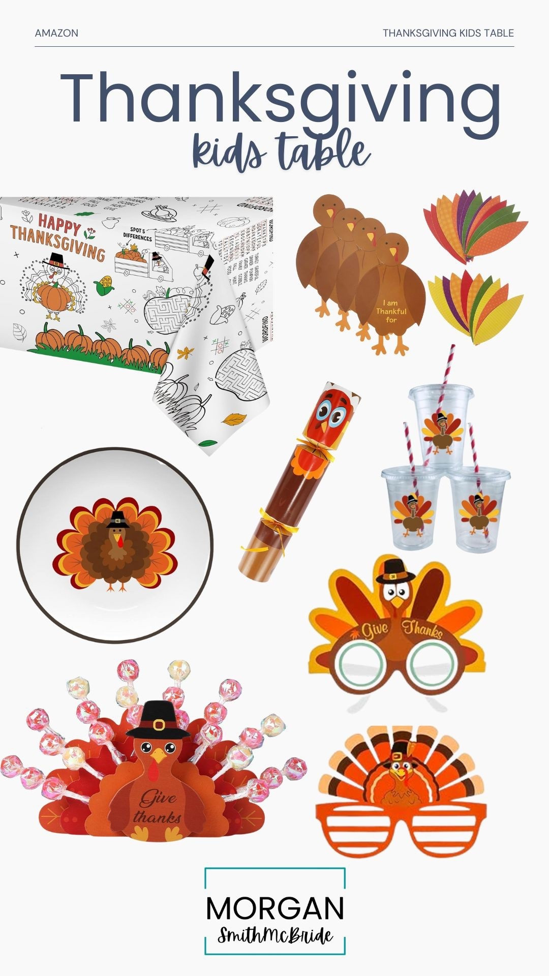 Thanksgiving kids table essentials. This coloring tablecloth and fun glasses are perfect for the kids table this season. 

#LTKSeasonal #LTKHoliday #LTKStyleTip