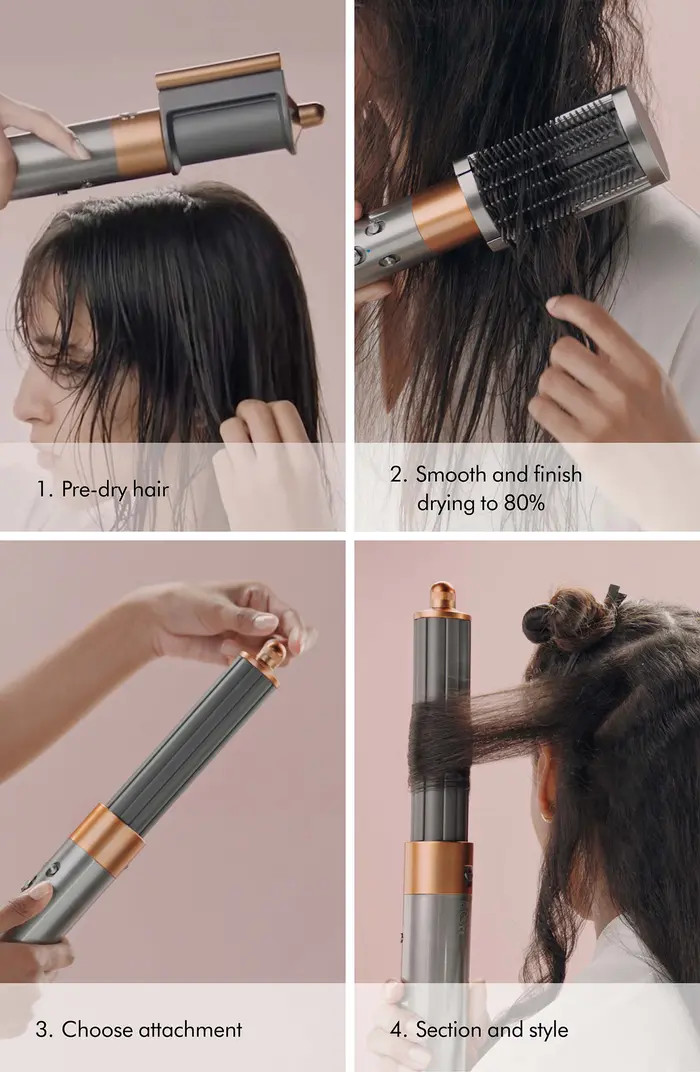 Special Edition Airwrap Multi-Styler Complete Long in Strawberry Bronze $625 Value | Nordstrom