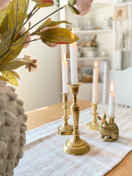 Minka vase 
Gold bunny candle holders
Spring vibes

#LTKMostLoved #LTKstyletip #LTKhome