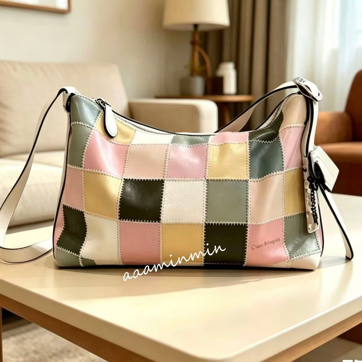 NWT Coach Coachtopia Alter/Ego Slouchy Shoulder Bag CFI67-Pink/Olive Multi | eBay | eBay US