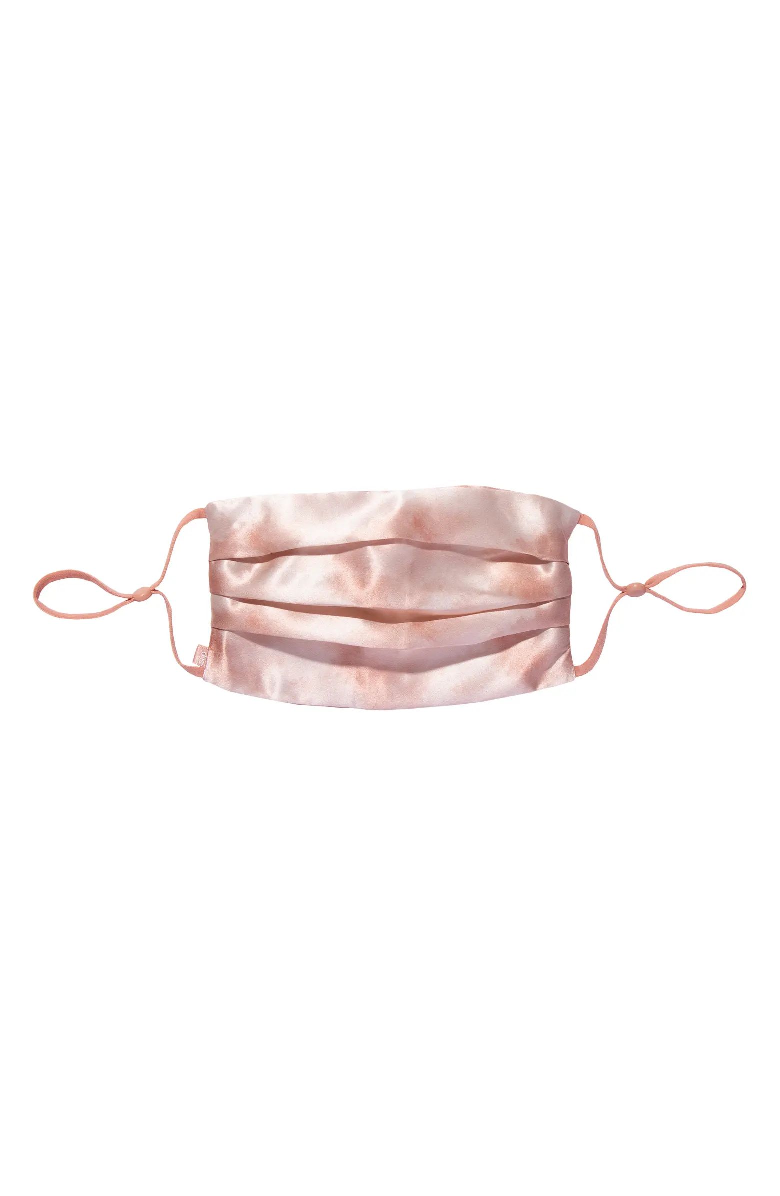 Pure Silk Adult Pleated Face Covering | Nordstrom