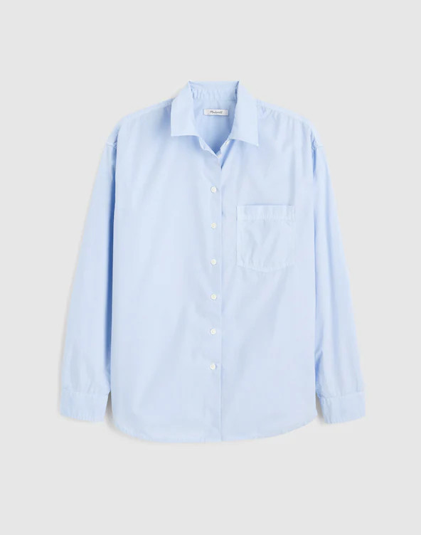 The Easy Shirt in Poplin | Madewell