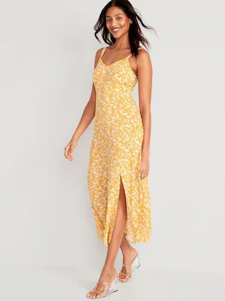 Matching Floral Maxi Slip Dress for Women | Old Navy (US)