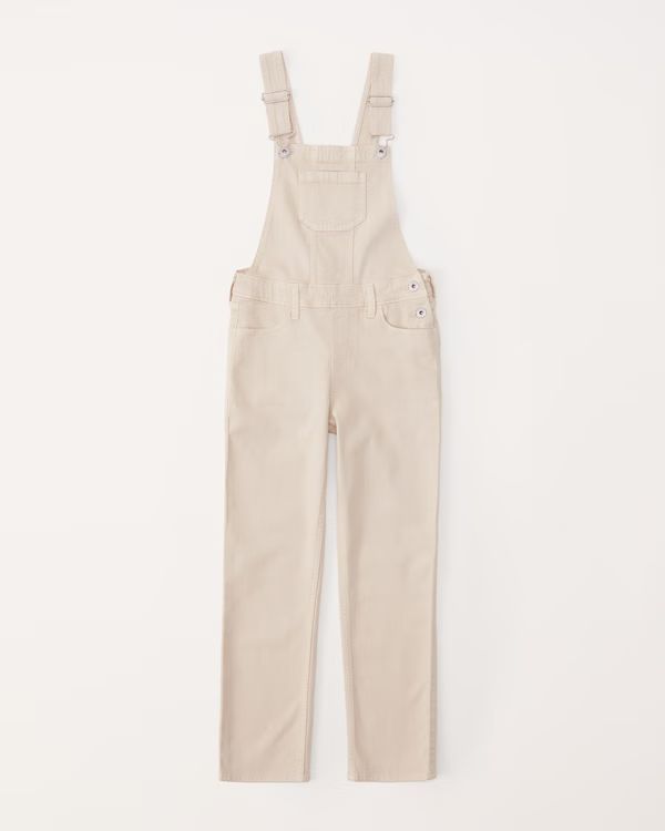 girls mid rise overalls | girls bottoms | Abercrombie.com | Abercrombie & Fitch (US)