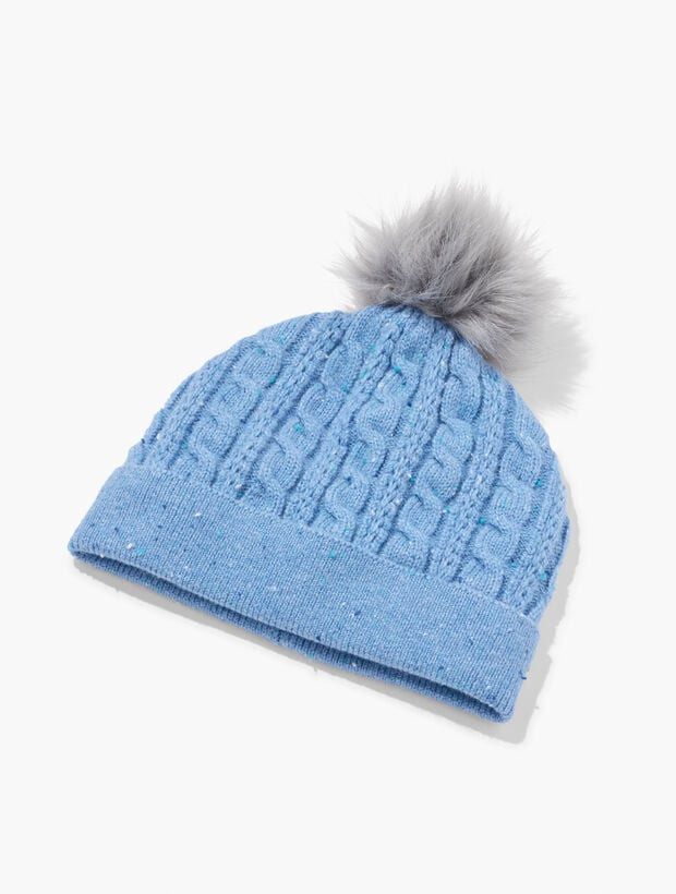 Tweed Knit Beanie | Talbots