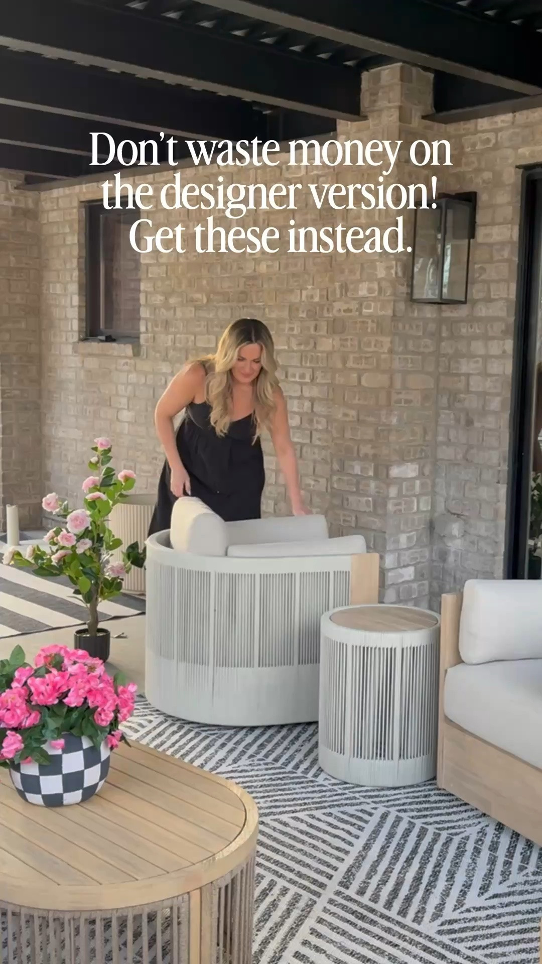 Check out my patio sets including two swivel chairs and matching accent table and the conversation set with a loveseat, two accent chairs and coffee table. The swivel chairs are the best outdoor furniture I’ve ever owned. They come pre-assembled and are constructed with heavy,  high-quality materials.

#LTKSaleAlert #LTKHome