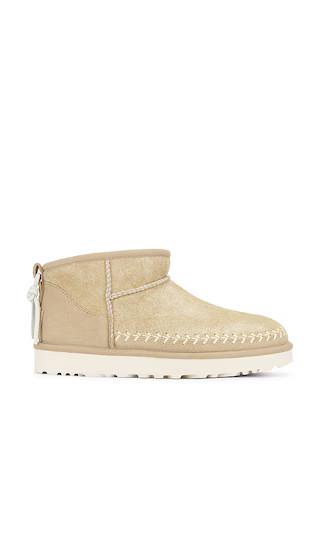 Classic Ultra Mini Biarritz Boot in Mustard Seed | Revolve Clothing (Global)